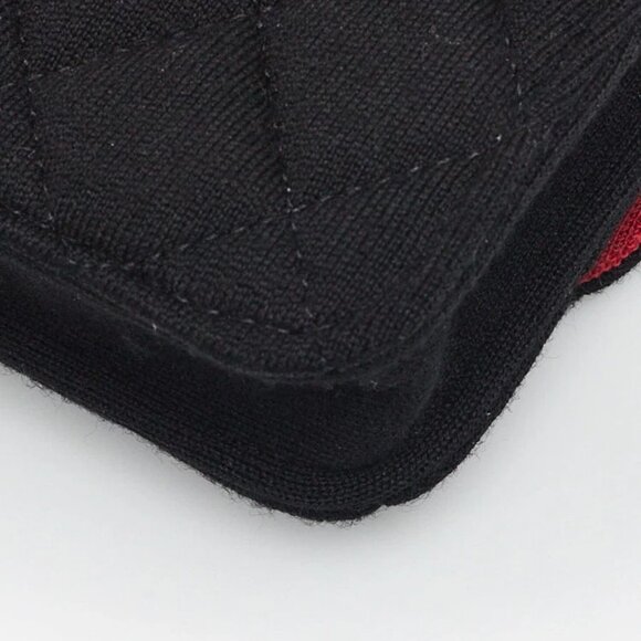 Chanel Black Quilted Jersey Fabric Mini VIP Bag - Picture 4 of 10